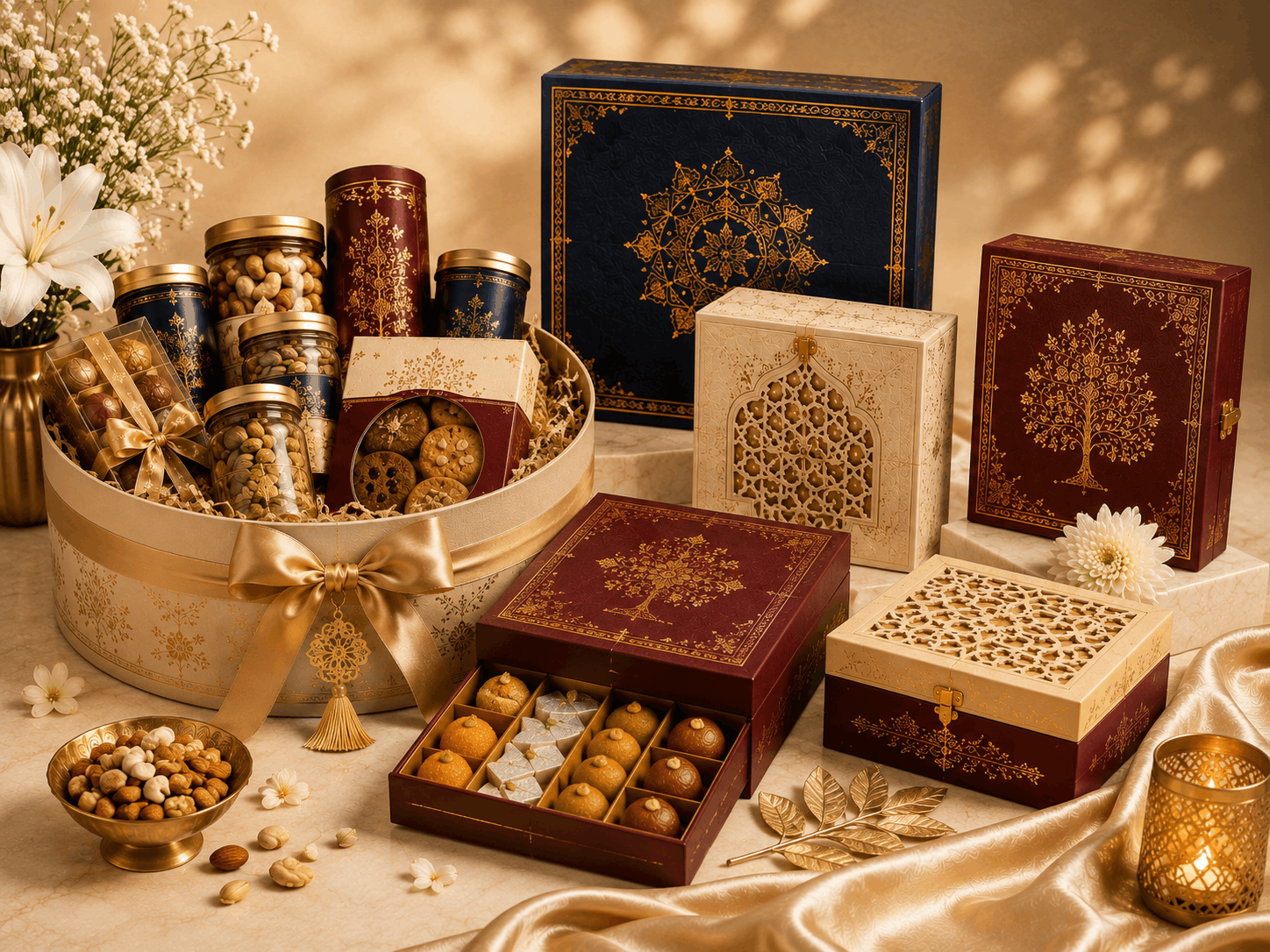 Luxury gift packaging collection