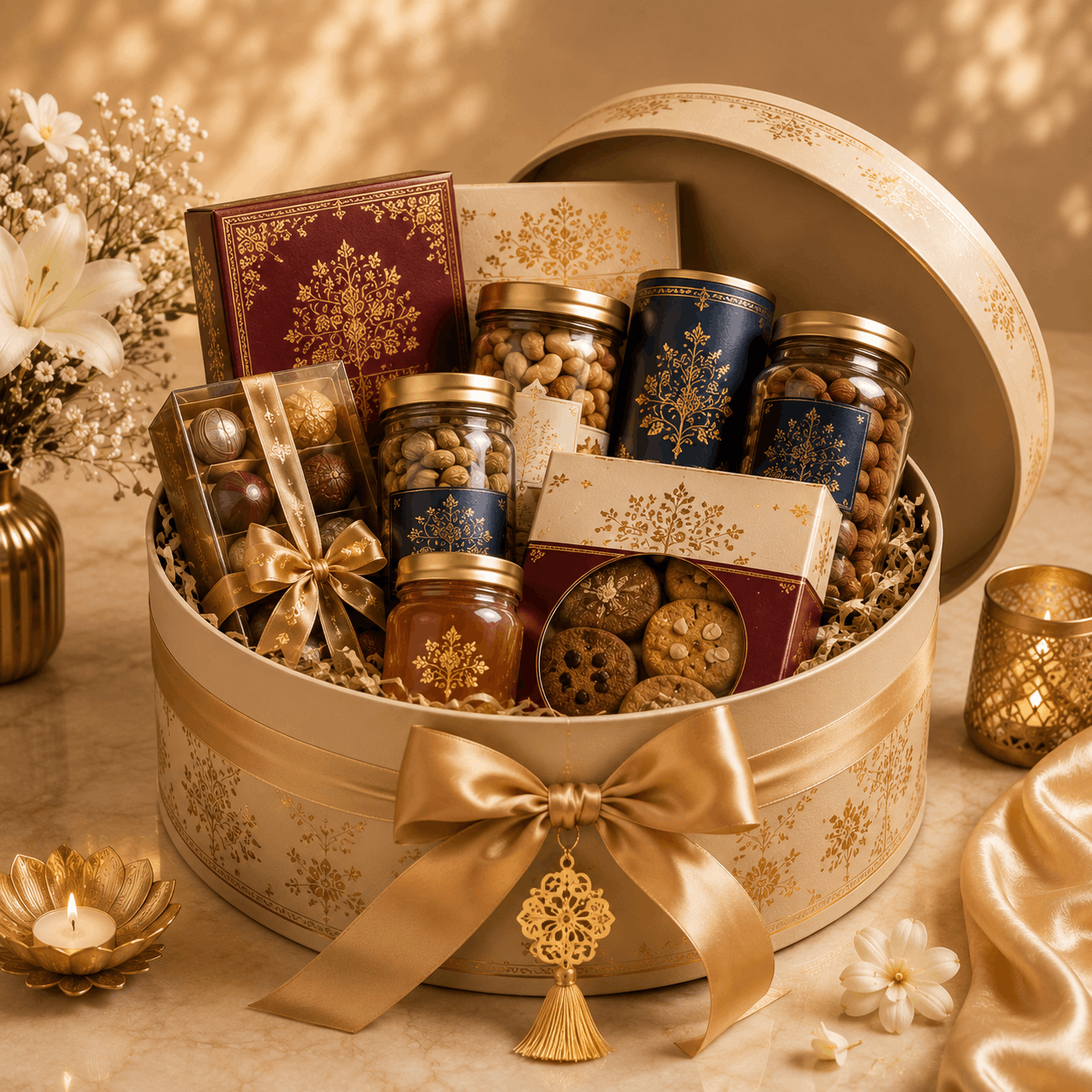 Premium hamper packaging
